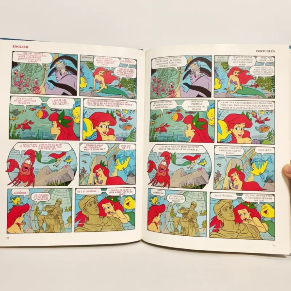 A Pequena Sereia. The Little Mermaid - Edição Bilíngue Inglês-Português. Disney A Pequena Sereia. The Little Mermaid - Edição Bilíngue Inglês-Português. Disney