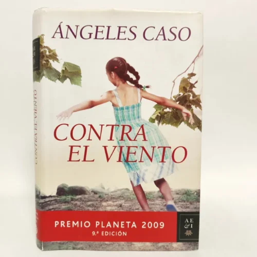 Contra el viento. Ángeles Caso, książka po hiszpańsku
